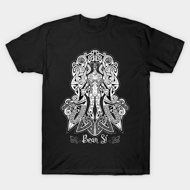 Banshee (bean sí) T-Shirt by celtichammerclub